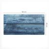 Anti-slip Desk Mat with Vintage Wooden Boards Print 90x45 cm