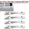 Хромированная рамка-накладка на ручку внешней двери для Chevy Silverado Avalanche 2007-2013