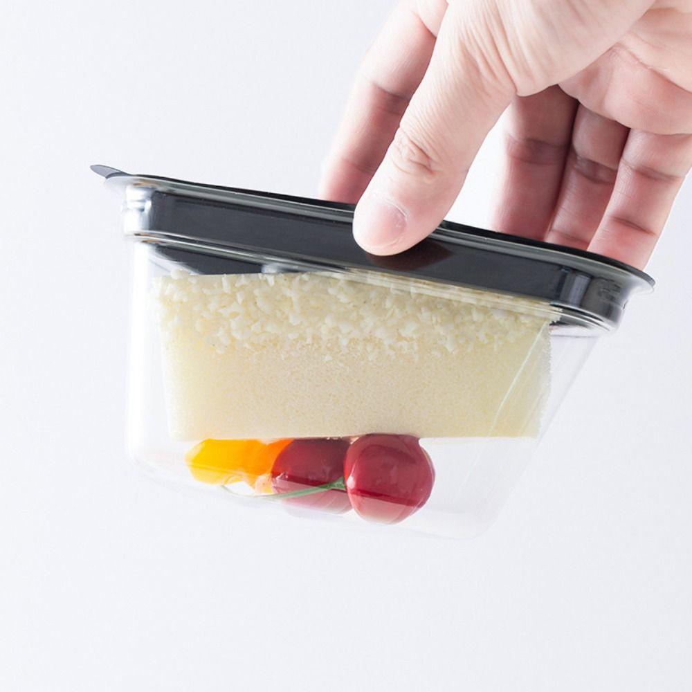 50 шт. Треугольные коробки для кусков торта Пластиковые контейнеры для десертов Прочные коробки для чизкейков Ресторан