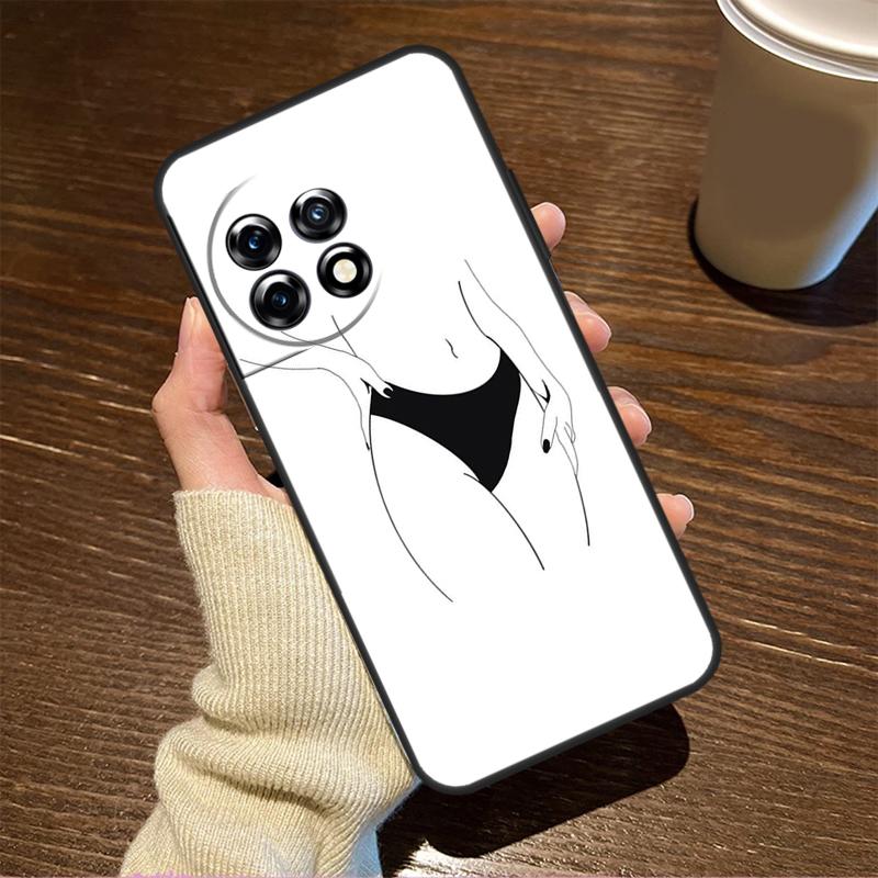 Чехол Woman Body Line Art для OnePlus 11 8 9 10 Pro 8T 9RT 10R 10T OnePlus Nord 3 CE 2 Lite 2T N10 N20 N30