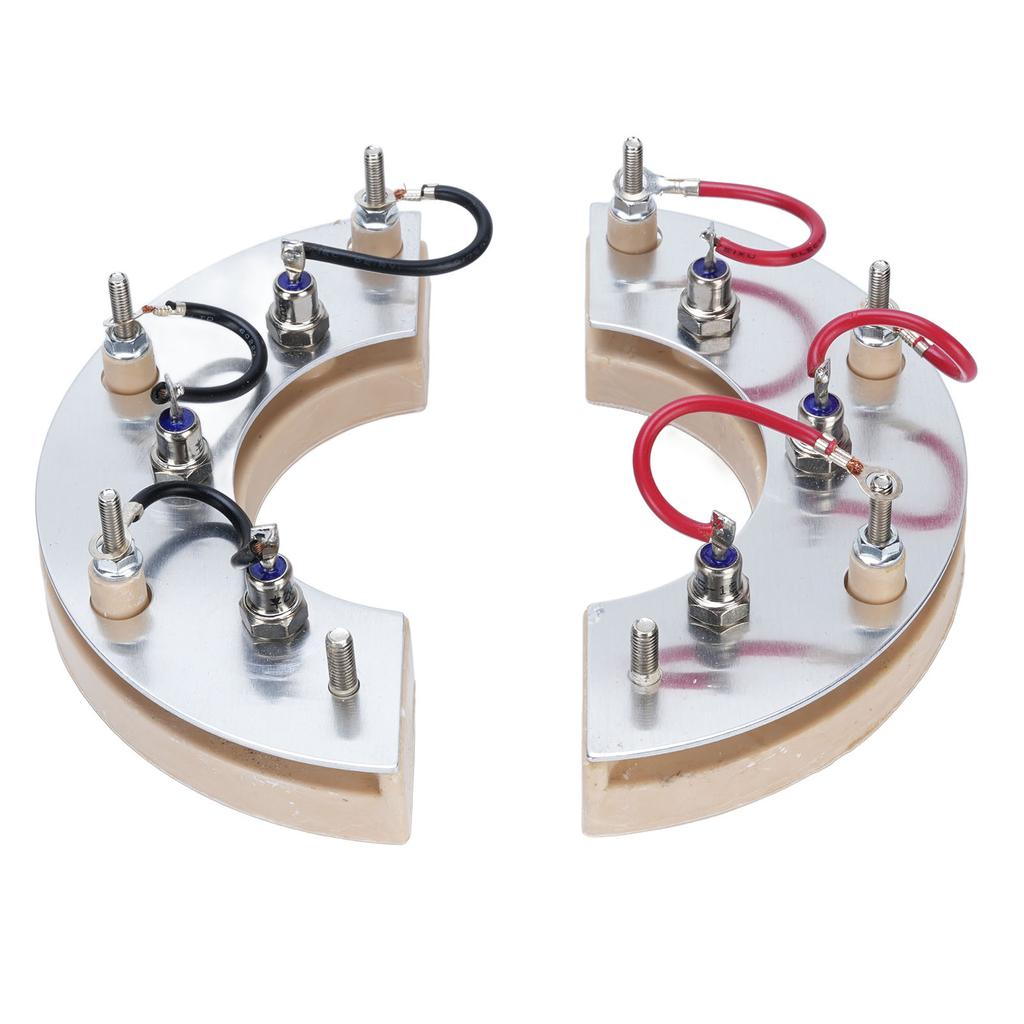 25A Вращающийся выпрямительный модуль Мостовой выпрямитель Нержавеющая сталь Профессиональный регулятор напряжения