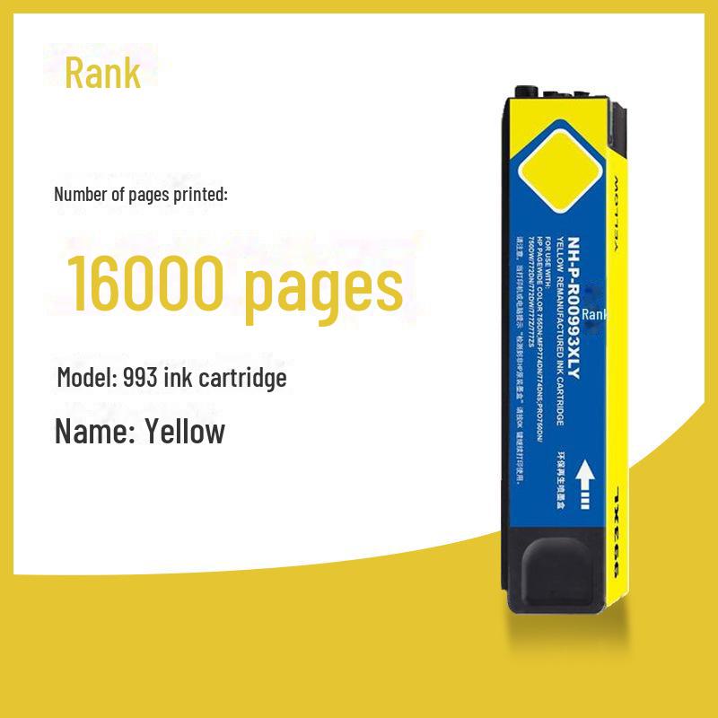 Compatible with HP 993XL/993A Ink Cartridges for MFP774dn/774dns Pro750