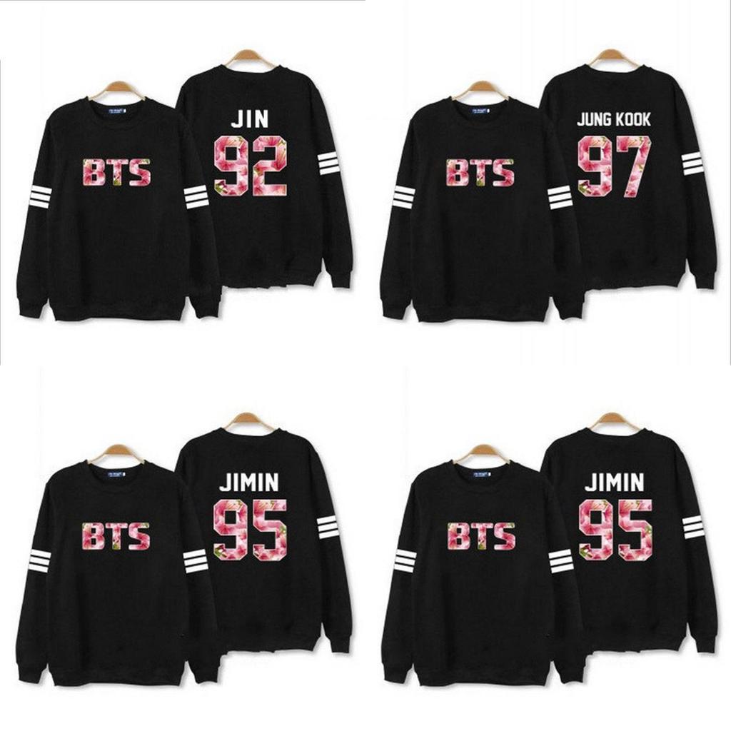 Bts in Bloom Kpop Jumper Kapuzenpullover Sweatshirt Hoodie Pullover Kostüme