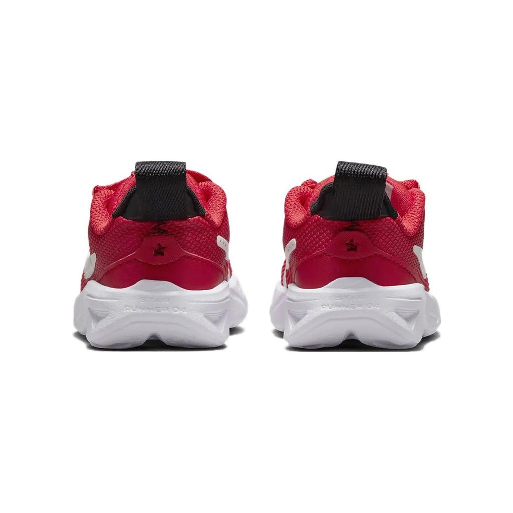 Nike Детские кроссовки Star Runner 4 TD University Red Black White Summit-White DX7616-600