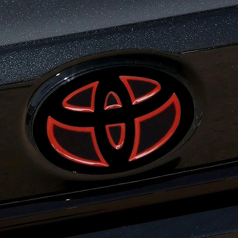 Для Toyota RAV4 Camry CHR Corolla Levin Allion Декоративные наклейки на решетку Автомобильный передний задний значок логотип Наклейка