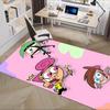 The Fairly OddParents Charming Chair Mat: Magical Home Decor, Office Must-Have, Perfect Gift for Any Room!.1225a