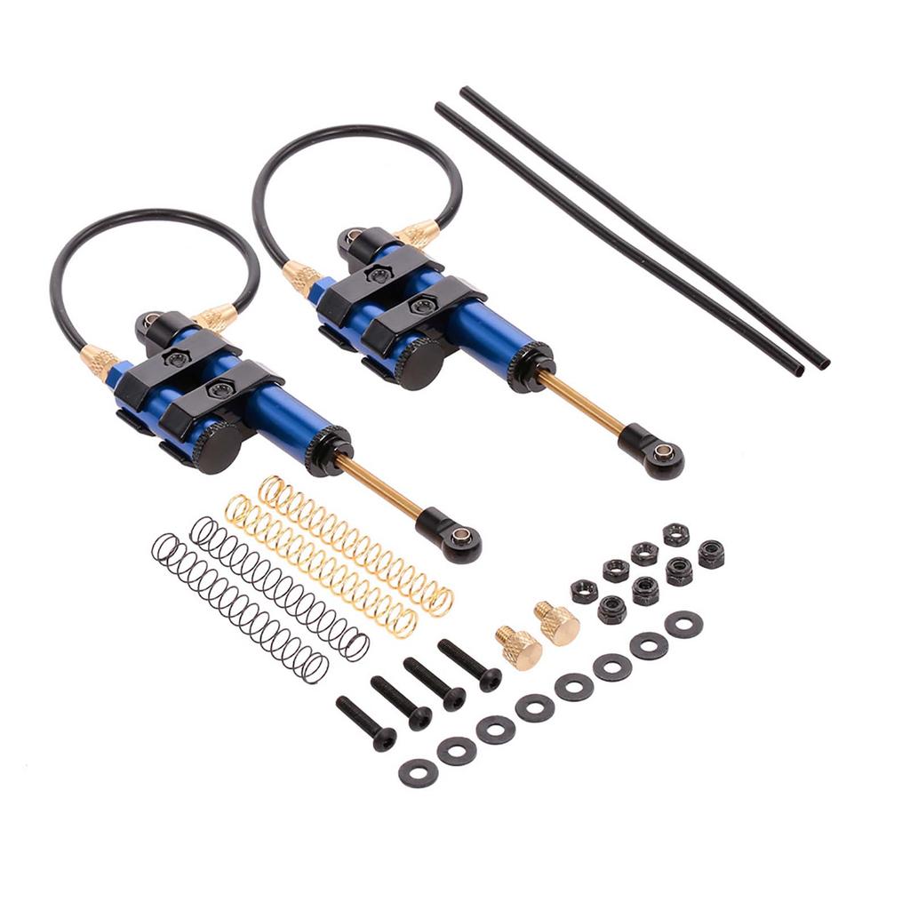2pcs Internal Spring Negative Pressure Shock Absorber 100mm Metal for Traxxas HSP Redcat RC4WD Tamiya Axial Wraith SCX10 D90 HPI