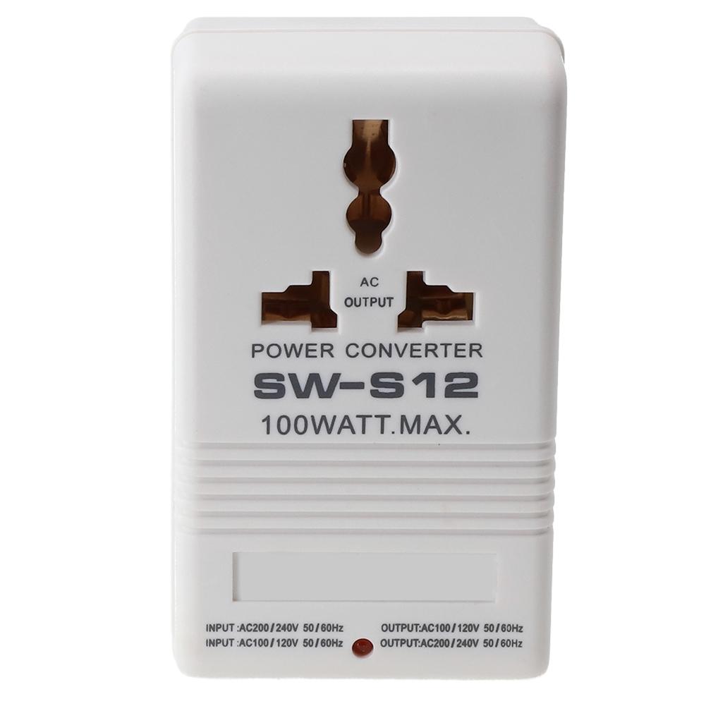 Преобразователь мощности 100 Вт 120 В в 220 В 240 В AC117V-AC230V
