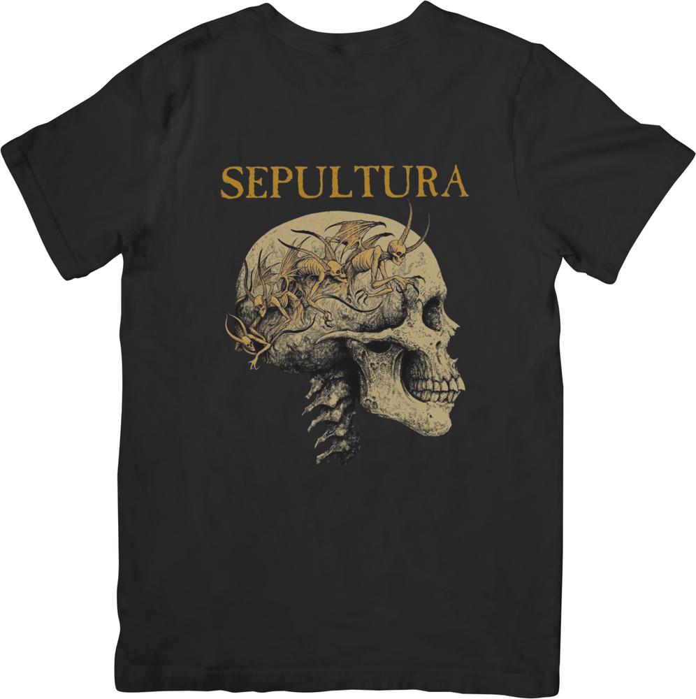 Sepultura collection Vintage Retro Fit for Unisex women Quality Cotton TShirts