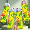 1PC Flamingo Pineapple Tropical Fruit Print 750ml Color Plastic Sports Water Bottle Leakproof Flip Straw Lid Suitable for Sports Office Home Use