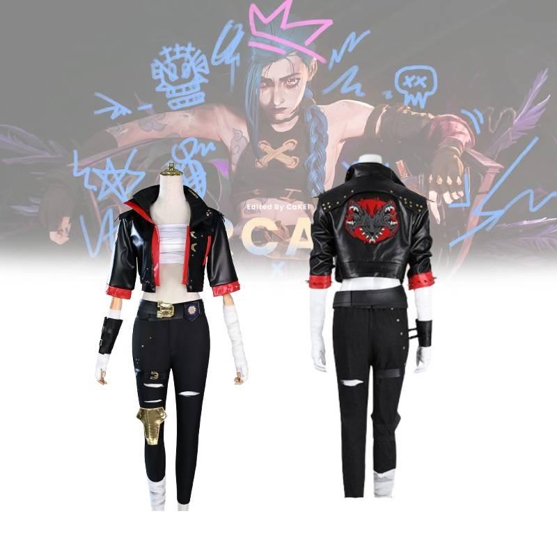 Косплей костюм из Arcane League of Legends, аутентичный аниме боевой костюм для игры