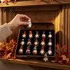 Unique Winter Festival Ornaments 2026 Gnome Halloween Advent Calendar, 24 Days Countdown Calendar with Fun Desktop Shelf Display Mini Collectible