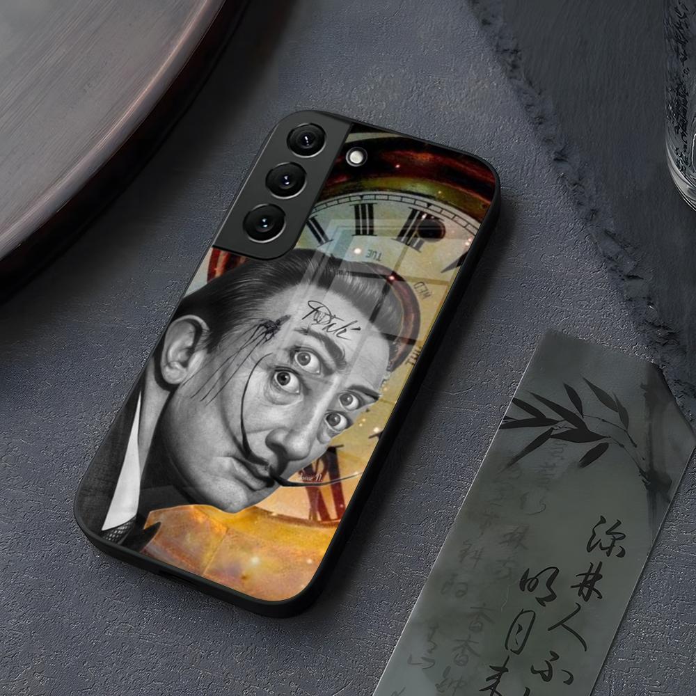 Salvador Dali Art Phone Case Glass For Samsung Galaxy S26 S25 S23 S24 S21 S22 S20 Ultra Fe Plus A15 A14 Cover