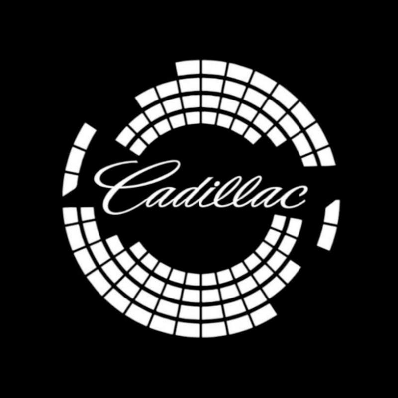 2PCS for Cadillac Logo SRX XT4 XT5 XT6 ATS XTS CTS CT6 Car Light Door Welcome Ghost Shadow Projector Lamps Ghost Courtesy Lamp