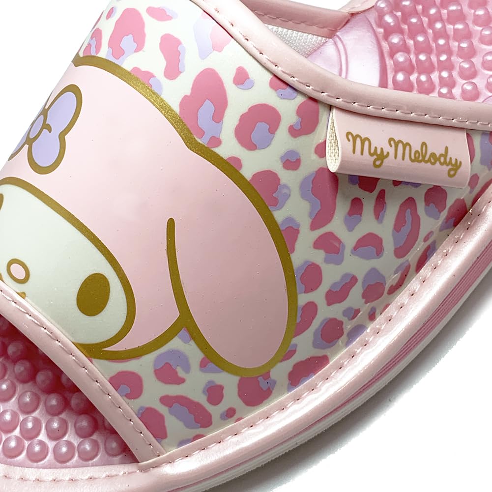 Japanese Health Sandals Sanrio Animal SAHS004 My [Sanrio Sanrio] (Pink Melody, 23.0 Cm)