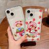 Милый Чехол Для Телефона S-Клубника S-Клубничный Торт Для Samsung Galaxy S25 S24 S23 S22 S21 S20 S10 Note20 10 FE Ultra Plus 4G 5G Задняя Крышка