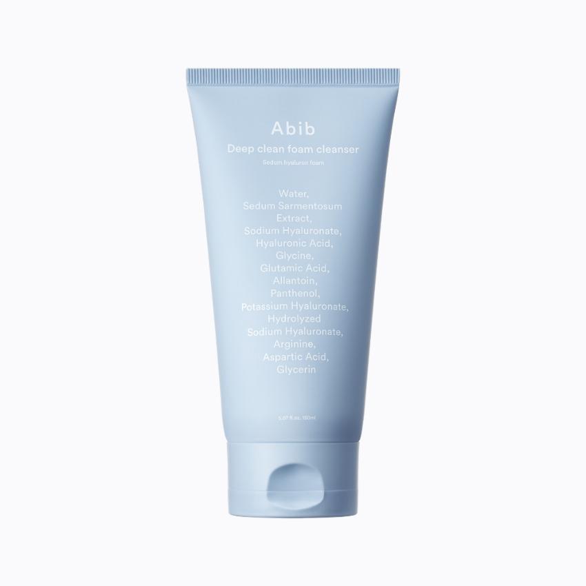 Abib Hyaluron Foam Cleanser Deep Clean Foam 150ml Hydrating Facial Cleanser
