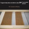 Russian Pine Solid Wood Sun-Drying Incense Tool - Handmade Incense Drying Rack with Compass