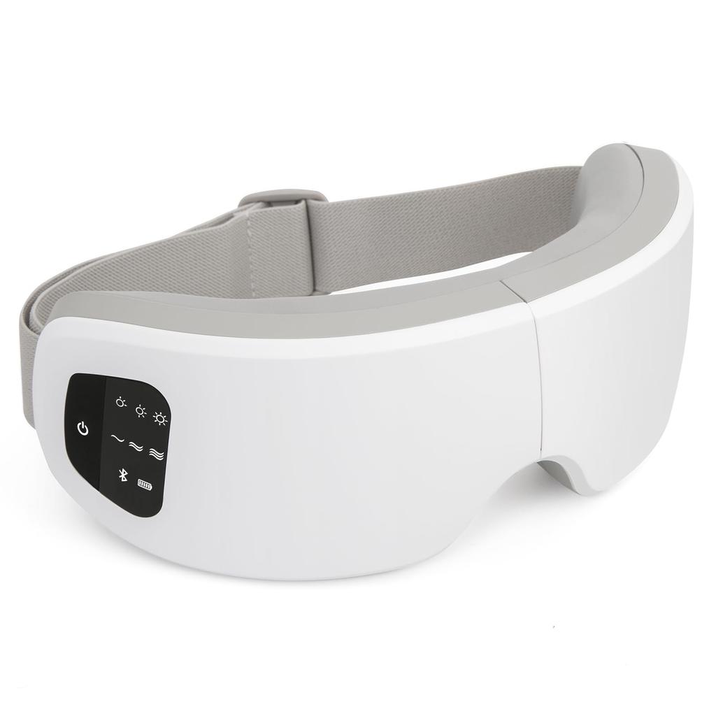 NIPLUX EYE RELAX S Глаз Глаз Нагреватель для глаз Глаз Глаз Bluetooth Подарок на день рождения Подогреватель, Маска, Маска, Перезаряжаемый, Уход, Функция, Музыка, Рождество, (белый)