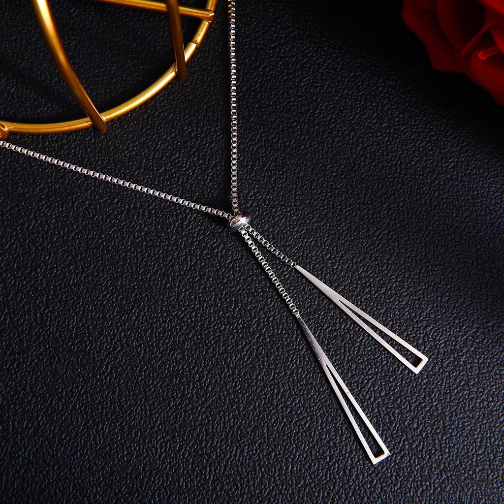 Элегантное длинное ожерелье-цепочка для свитера: Осенне-зимний шикарный кулон для женщин