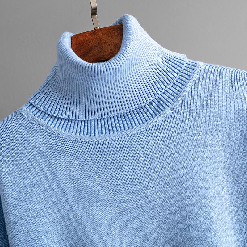 Women's Turtleneck Sweater Knit Skirt Two-piece Set Autumn Winter Knit Suit Knitted Pencil Skirt Turtleneck Sweater Skirt Set