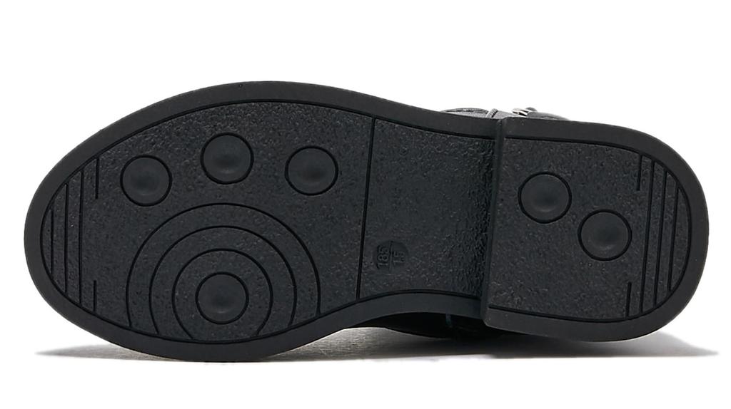 PPXID Boots with Side Easy to Put On and Take Comfortable to Walk Perfect for and Casual Size 19cm Girls' Knee-High Zipper, Off, Water-Repellent, in,