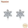 Tancise 925 Sterling Silver Zircon Earrings Drop Earrings For Women Wedding Party Gifts