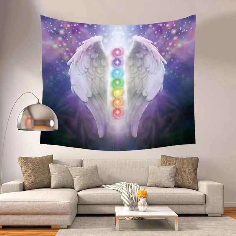 Tapestry Bedspread Yoga Mat Blanket Colorful Mandala Home Decor Wall Hanging