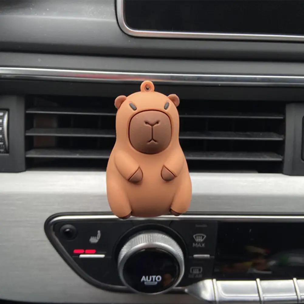 Прекрасный автомобильный воздуховод, ароматизатор, освежитель воздуха, украшение-капибала, зажим для ароматизатора воздуха, диффузор духов, декоративные аксессуары