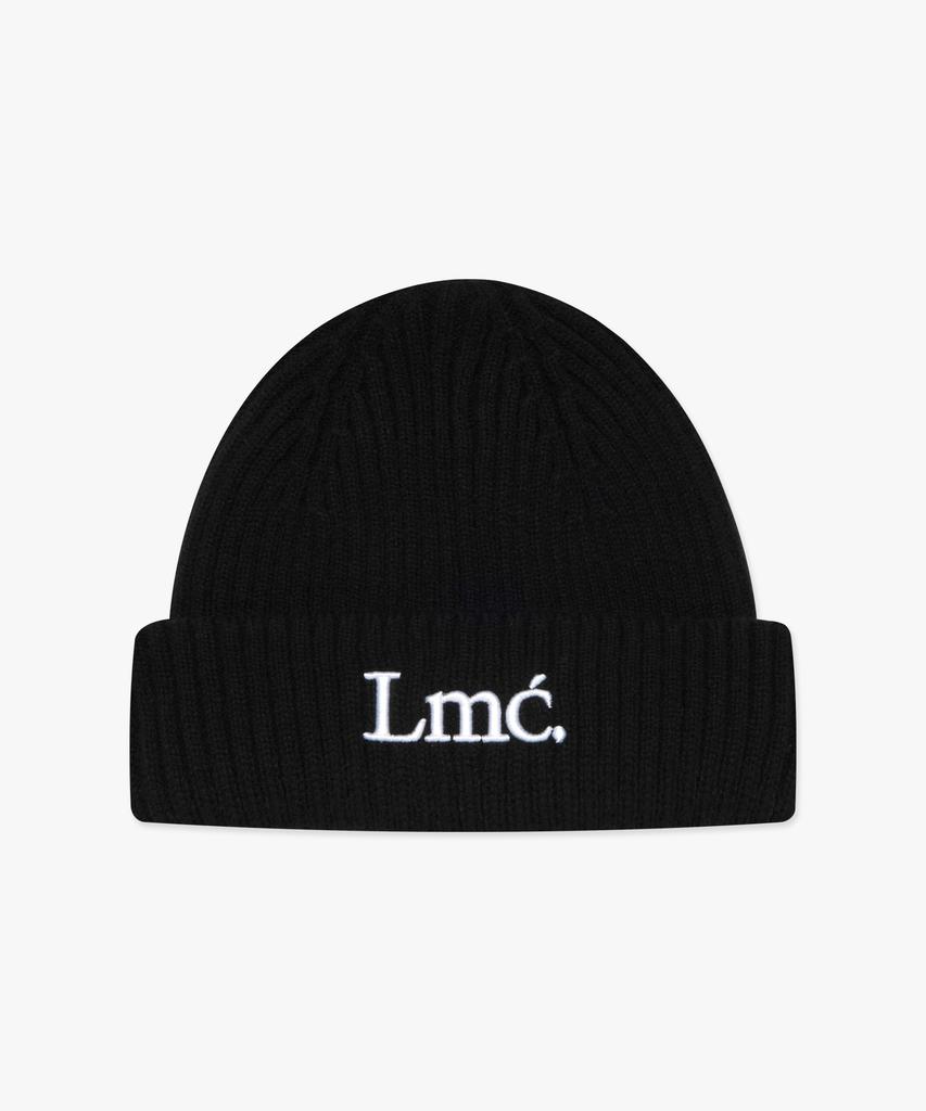 LMC Кепка-бини с серифным названием, черная