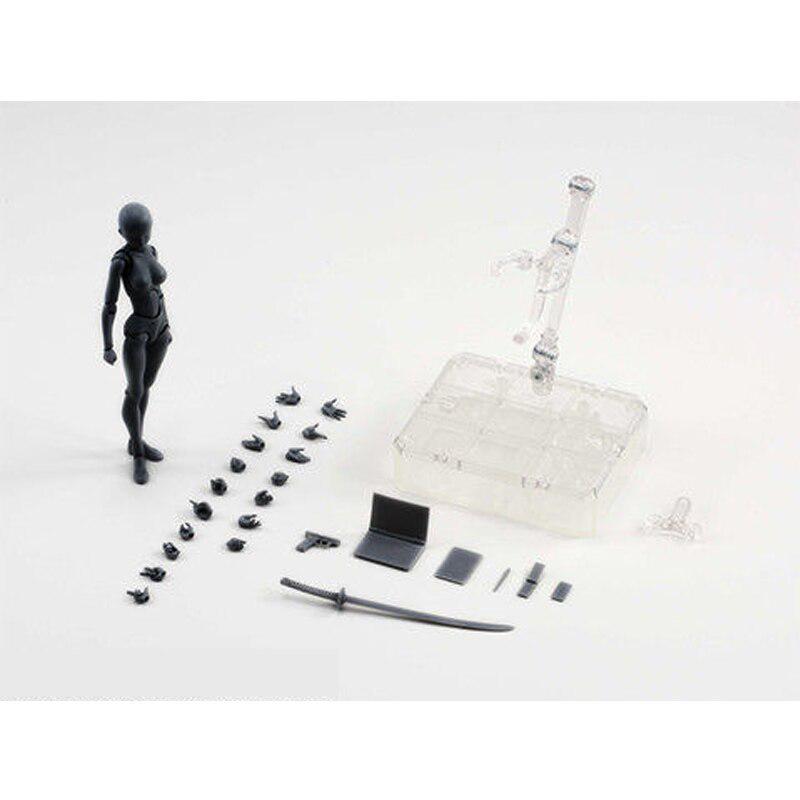 15cm Figures Jointed Doll Model Male Female Painting Drawing Sketch Mannequin Wooden Manikin