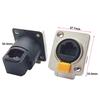 Rj45 Waterproof Connector Female Panel Mount Sockets Ethernet Ip65 Straight