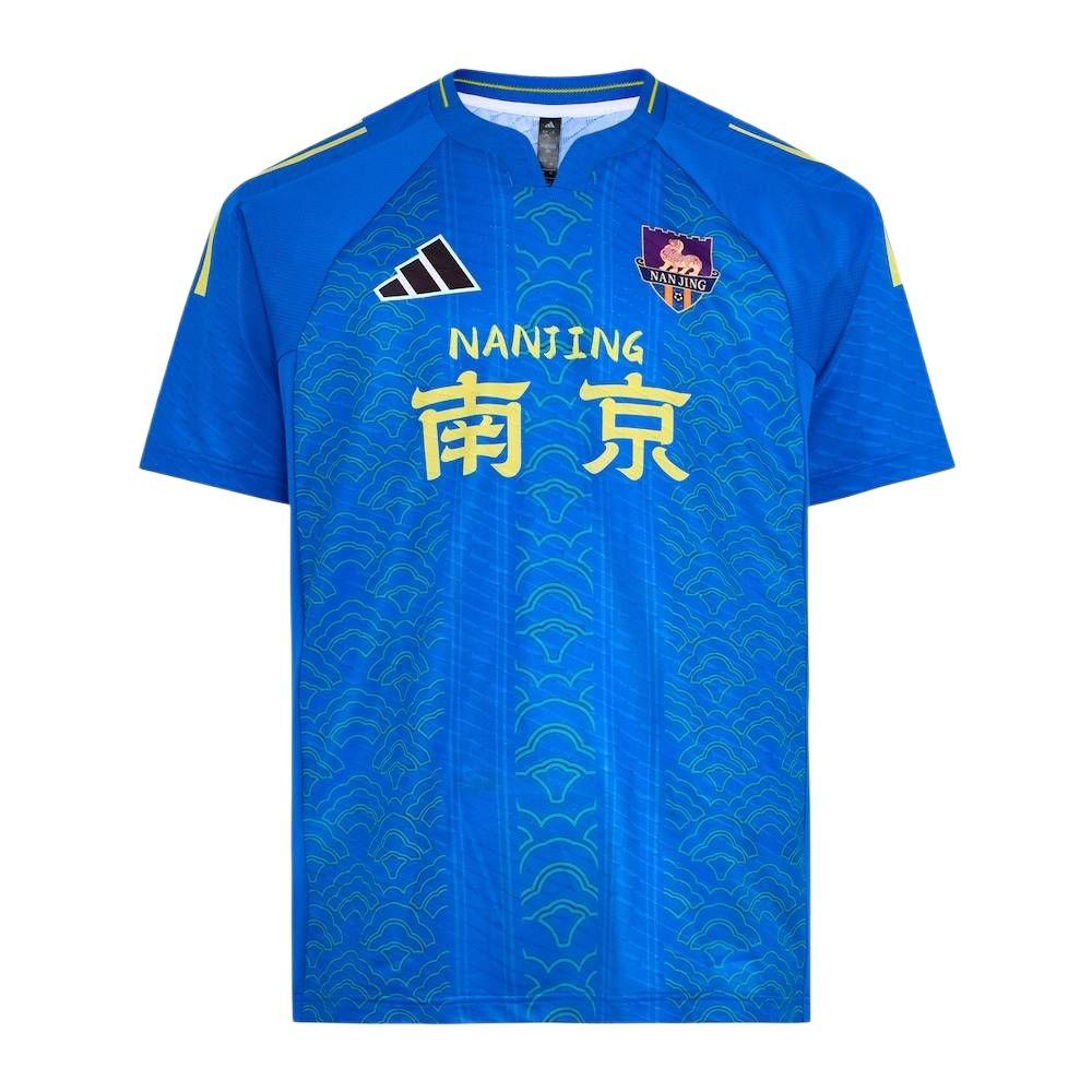 adidas Футбольные майки Унисекс Честь Синий/Желтый Средний LG1943