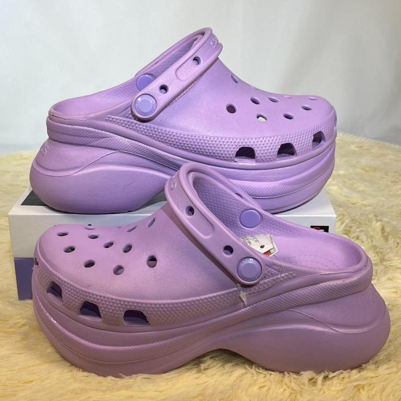 Сандалии на платформе, женские летние сабо на толстой подошве из ЭВА, садовые туфли, женские удобные нескользящие пляжные сандалии