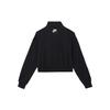 Nike Спортивная одежда Air 1/4 молния флисовый топ женский топы черный DM6074-010