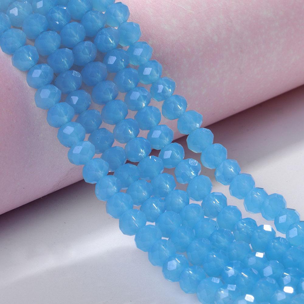 Jewelry Findings Bracelet Finding Loose 3/4mm Austria Faceted Jewelry Making Glass Beads Crystal Beads Spacer Beads