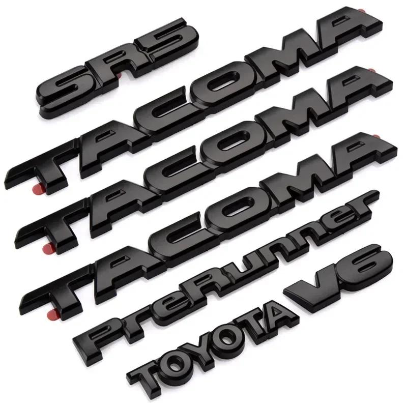 CNXU7 7pcs set For Tacoma V6 SR5 Trunk Car Door For Toyota Tailgate Decal Emblem Sticker Badge covered vehicle label 4X4 lim accessory