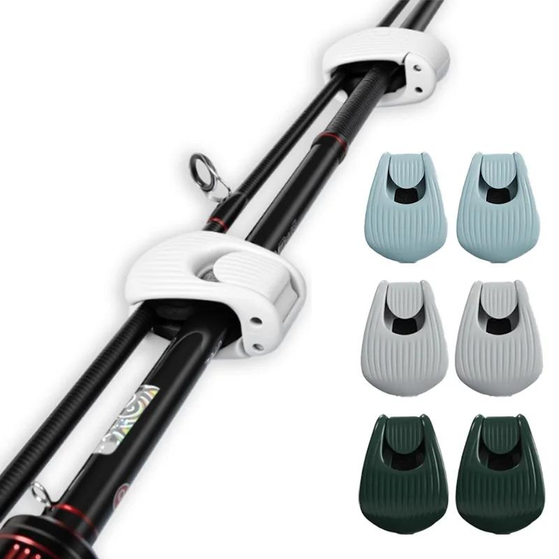 Fishing Accessories Portable Fishing Pole Holder Compact Fishing Rod Fixer Fishing Multifunctional Rod Holder Retaining Clip