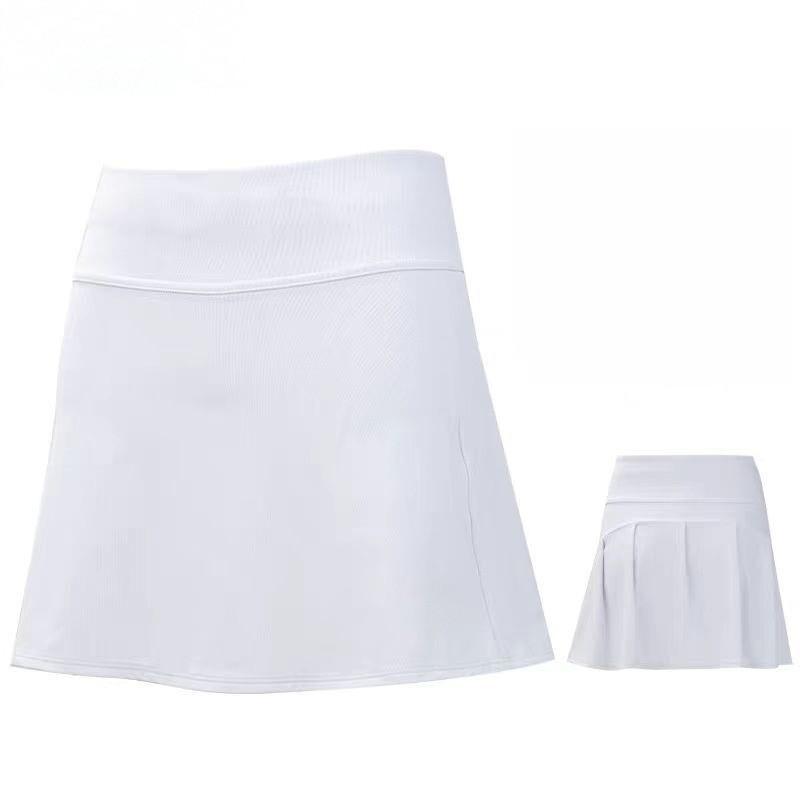 Womens Badminton Skort With Pleats Quick-Dry Breathable Sport Skirt Tennis Volleyball Training