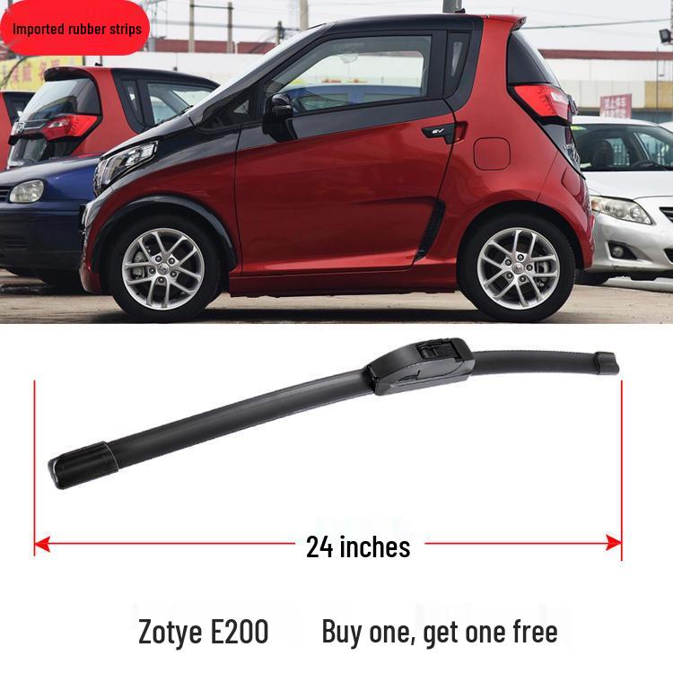 Zotye E200 Передняя бескаркасная щетка стеклоочистителя Резиновая лента (Оригинал, 2018)