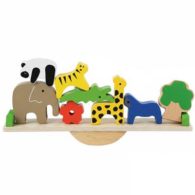 Деревянные качалки-животные и игры с животными для развития координации рук и глаз у детей