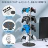 Game Controller Storage Symmetrical Can Store 8 At the Same Kytok Controller Easy To Headphone Compatible with Charging Cable Storage Rack, 4-layer