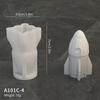 3D Космический Астронавт Силиконовые Формы для Свечей Мягкие Легко Извлекаются Ручная Работа Космическая Тема Гипсовые Поделки Форма для Смолы Цемента