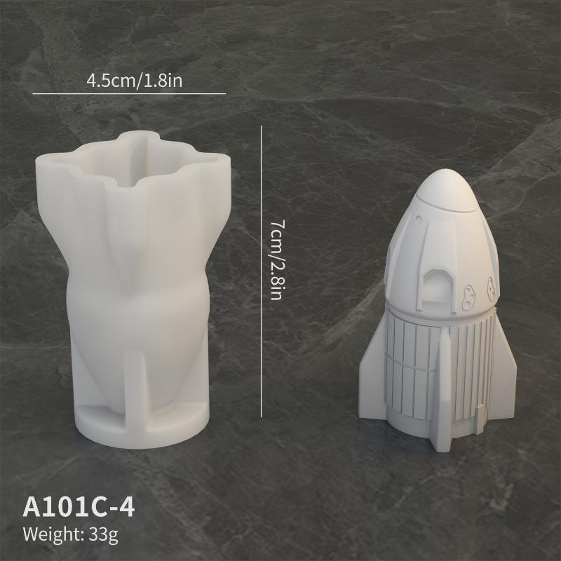 3D Космический Астронавт Силиконовые Формы для Свечей Мягкие Легко Извлекаются Ручная Работа Космическая Тема Гипсовые Поделки Форма для Смолы Цемента