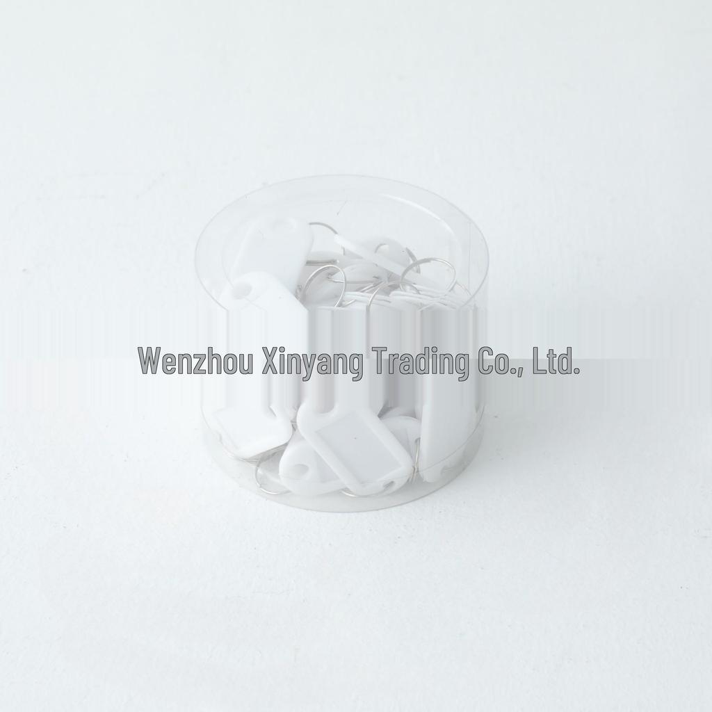 Цветной съемный пластиковый брелок для ключей для управления офисом и домом