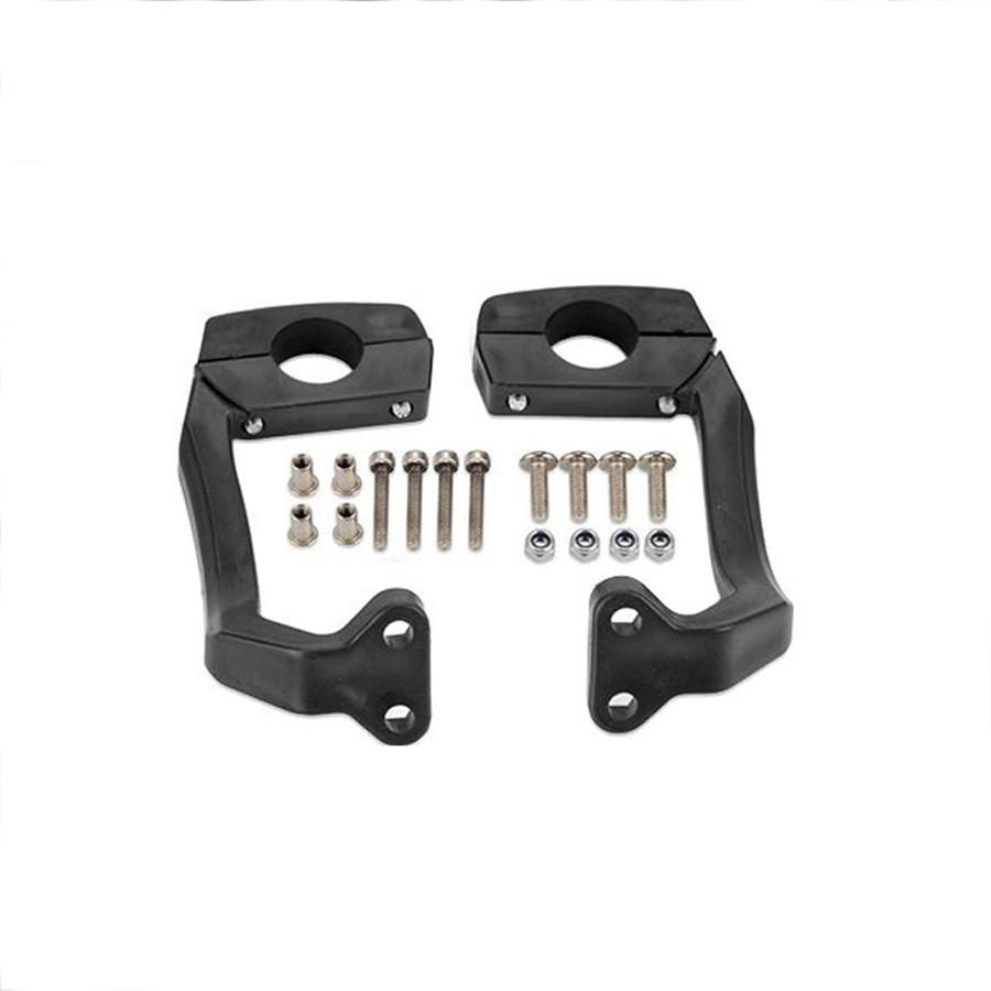 2Pcs 7/8" Motorcycle Handlebar Hand Guard Shield Crash Falling Protector Plastic