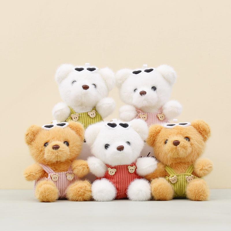 Солнцезащитные очки Комбинезон Мультяшный Плюшевый Медведь Игрушки Подвеска Украшение Для Сумки