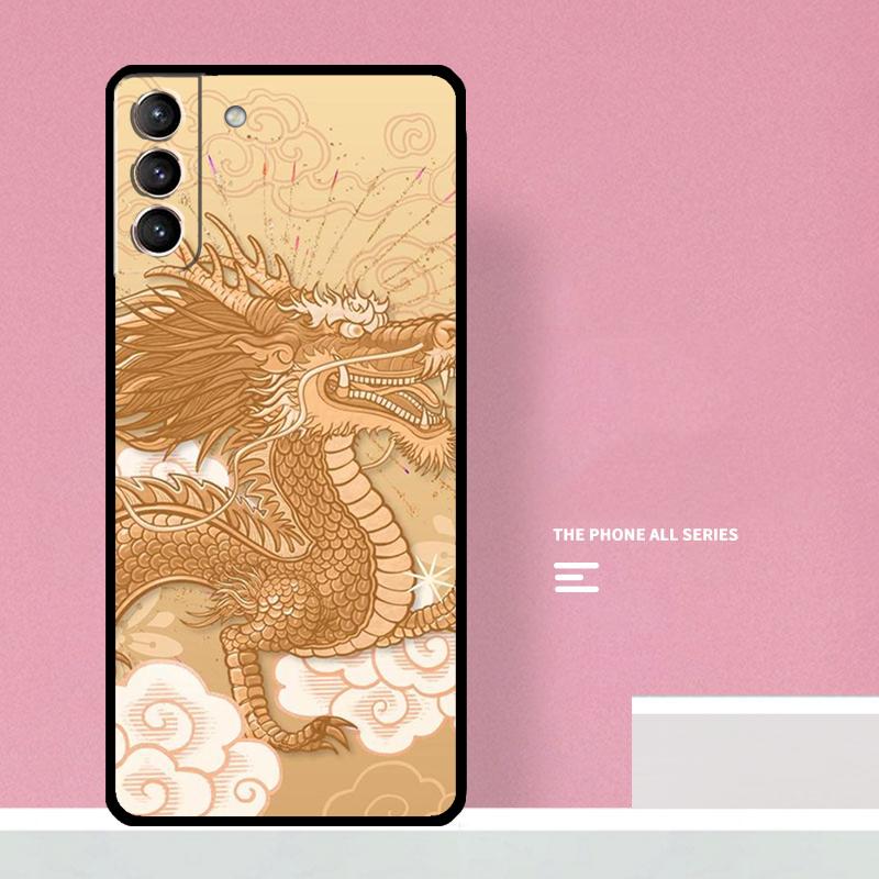 Чехол для телефона с китайским драконом для Samsung Galaxy S25 S26 Ultra S20 S21 S22 S23 S24 Plus S10 S25 FE Cover Coque
