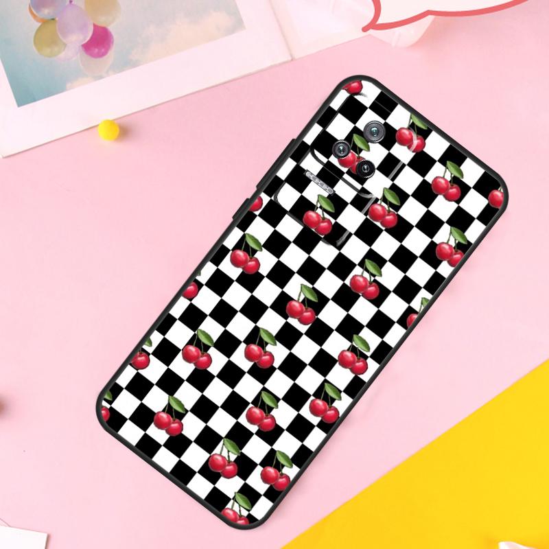 Чехол с узором вишни для Xiaomi 14 Ultra 13 11T 12T 13T Pro 12 Lite POCO X6 Pro M6 X3 X4 X5 M5s F3 F5