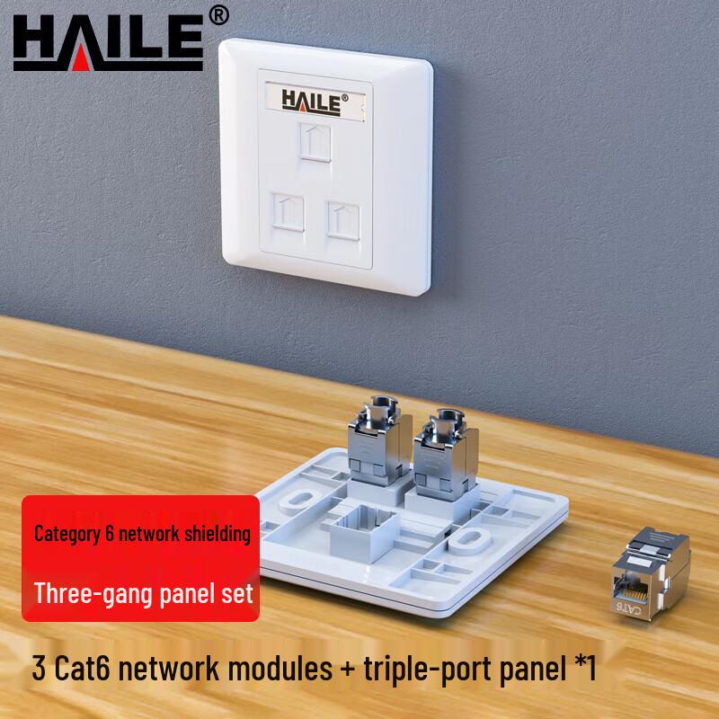 HAILE Modular Wall Plates & Communication Kits